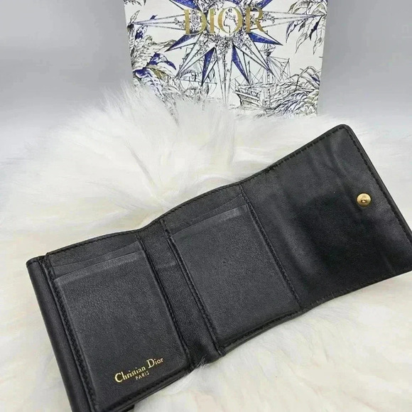 Dior Leather D-Fence Compact Wallet - Picture 12 of 16